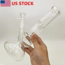 96 inch Heavy Smoking Glass Bongs Clear Hookah Shisha Water Pipe w/Glass Bowl