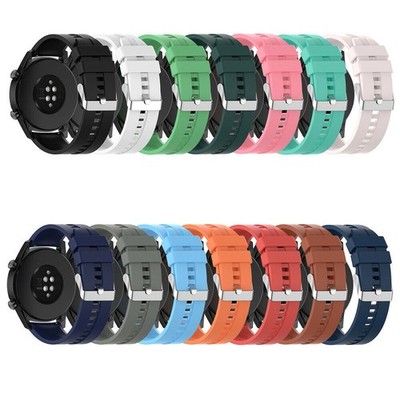 1x Silicone Watch Strap Wristband for HUAWEI Watch GT3 GT2 Pro GT Runner