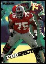 1997 Fleer #8 Orlando Pace Prospects '97