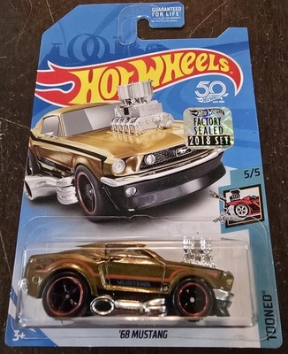 Hot Wheels 2018 Super Treasure Hunt '68 Mustang Tooned Factory