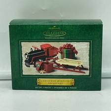 Hallmark Keepsake Ornament Christmas Morning Treasure Set 2002 - FREE SHIPPING