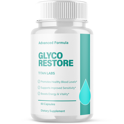 #ad 1 Pack Glyco Restore Advanced Blood Support Formula GlycoRestore 60 Capsules $19.95
