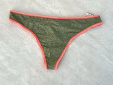 Vintage Victoria s Secret Everyday Perfect Silky Smooth Satin Thong Panty Nwt