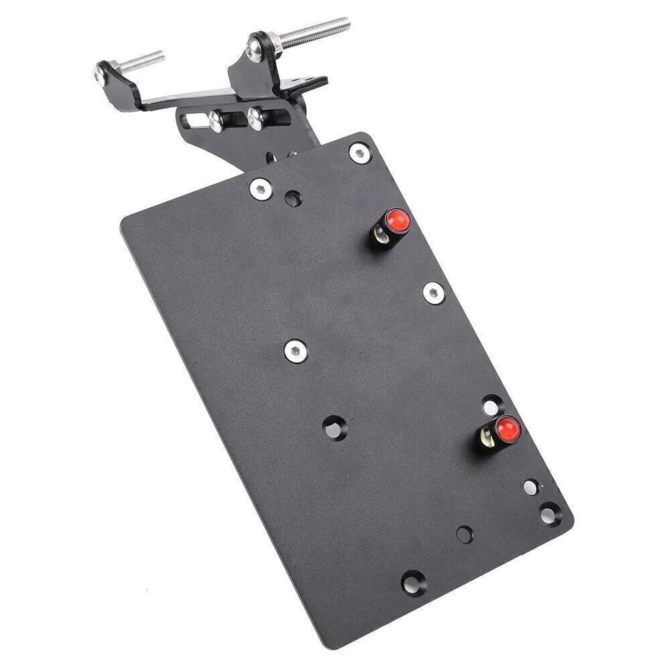 Side Mount Fender Eliminator License Plate Holder For Harley Sportster Iron883 - Изображение 4 из 4