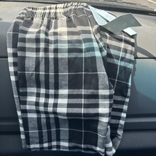 Cat  Jack Sleepwear/Lounge Gray Checkered Pants Small 6/7 NWT