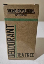 Viking Revolution Men's Deodorant Tea Tree Scent 