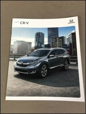 2018 Honda CRV CR-V 20-page Original Car Sales Brochure Catalog