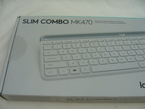 Logitech MK470 Slim Ultra Quiet Wireless Keyboard Mouse Combo - NO USB Receiver - 第 3/10 張圖片
