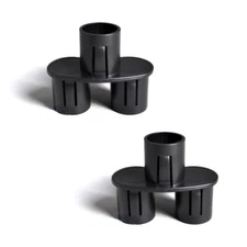 (2) Fits For Fit All 32-1010-66 Vac Black 3 Piece Attachment Holder