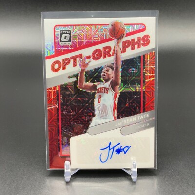 2021-22 Panini Donruss Optic Jae sean Tate Opti-Graphs Auto Choice GRC291