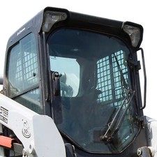 E-6729776 Front Cab Door Glass for Bobcat : 751, 753, 763, 773, 863, 864, 873+++