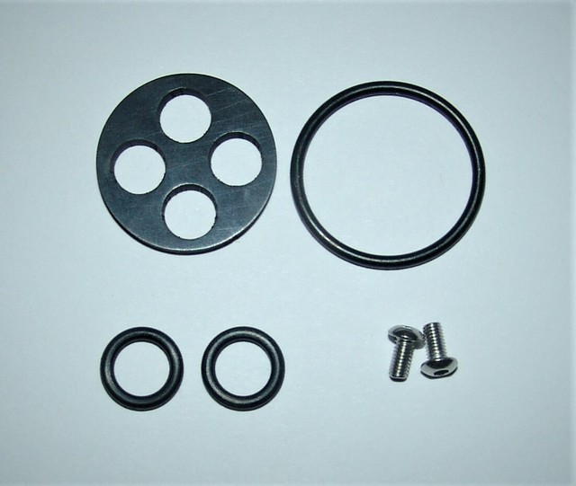 HONDA FUEL PETCOCK REBUILD GASKET KIT TRX350 8689 FL400R 8990 GL1200