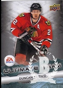 2011-12 Upper Deck EA Ultimate Team #EA7 Duncan Keith - NM-MT