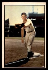 1953 Bowman Baseball #128 Whitey Lockman EX