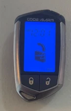 Code Alarm 2-Way LCD Security 5 Button Alarm Transmitter-TESTED H50TR51