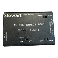 Stewart Electronics ADB-1 Single Channel Active Direct Box Musical Instruments
