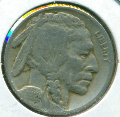 1926-P BUFFALO NICKEL, FINE, GREAT PRICE!