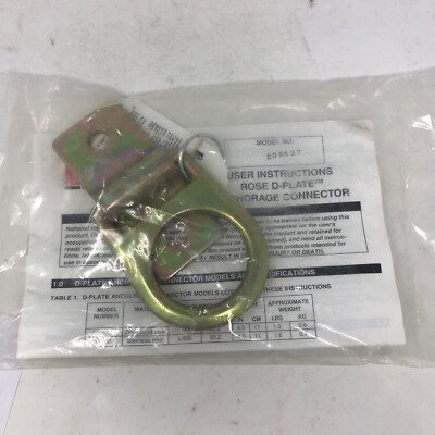 Rose 506632 Eyebolt D-Ring Anchor,Permanent | eBay