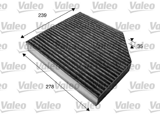 Valeo 715580 Filter, Innenraumluft For Audi Audi (Faw) Porsche-image