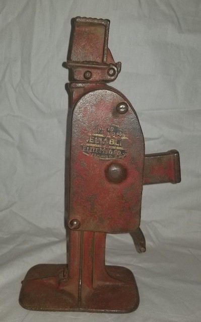 Rare Antique/Vintage Reliable No. 10 Jack Elite Mfg Co. Ashland Ohio