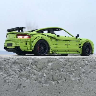 RC Sport Car with a Twin-turbocharged V-8 Engine 3897 Bricks MOC-60193