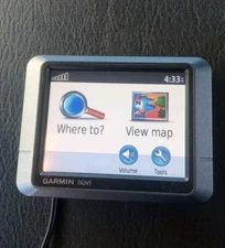 Garmin nüvi 205 Automotive Mountable  Power Supply And Mount Good Used Condition