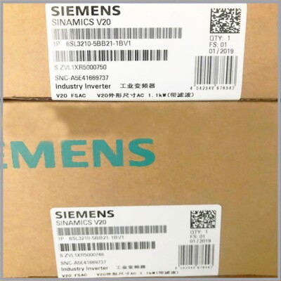 6SL3210-5BB21-1BV1 1pc New Sealed SIEMENS Industry Inverter 6SL3210-5BB21-1