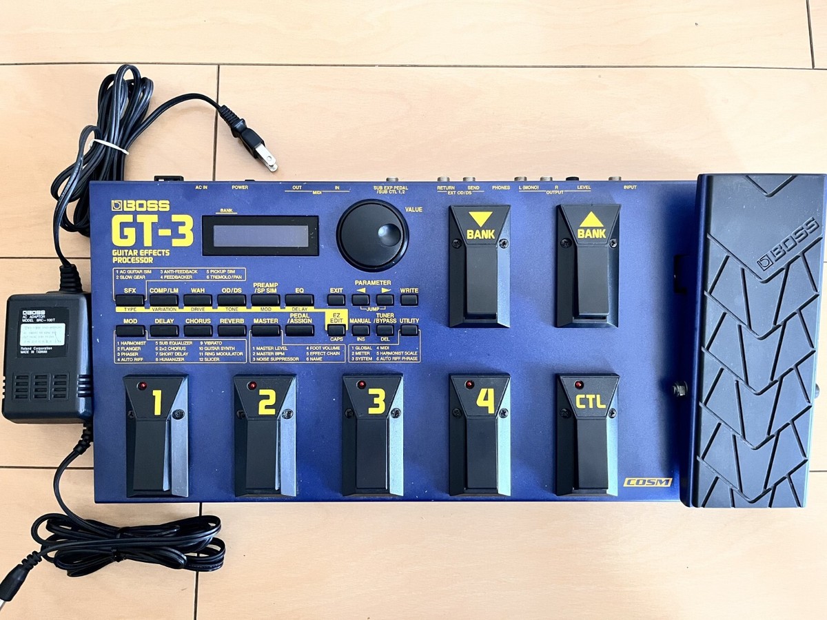 Boss GT-3 Multi-Effects Guitar Effect Pedal for sale online | eBay