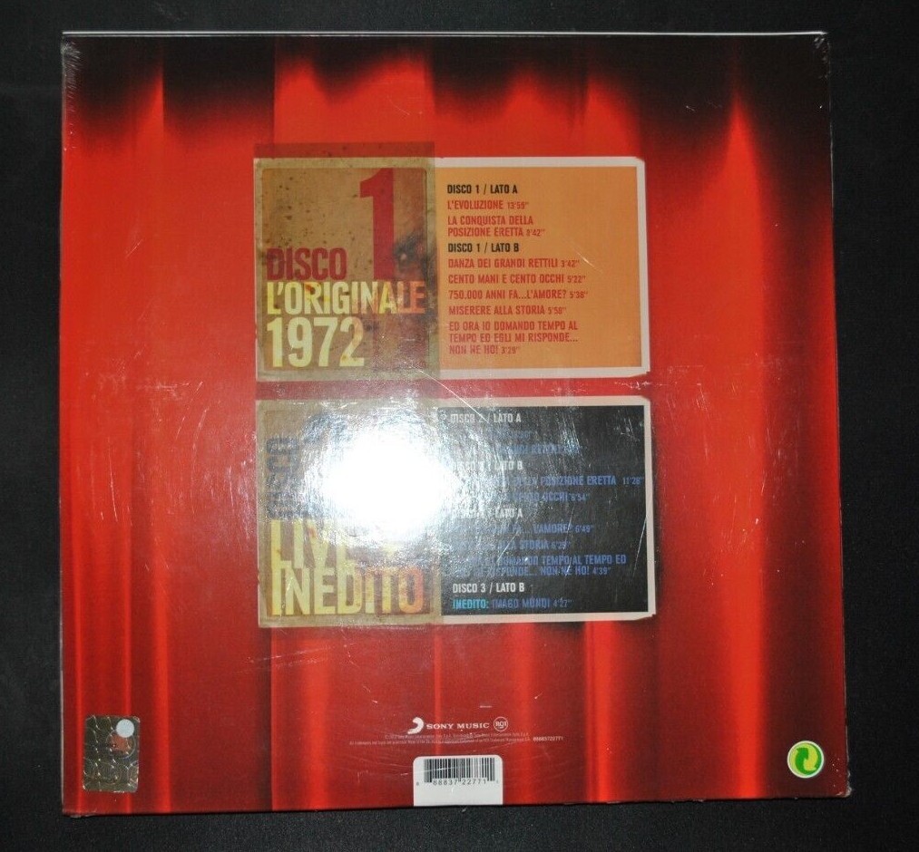 BANCO DEL MUTUO SOCCORSO DARWIN 3 LP 33 GIRI SET NUOVO SIGILLATO