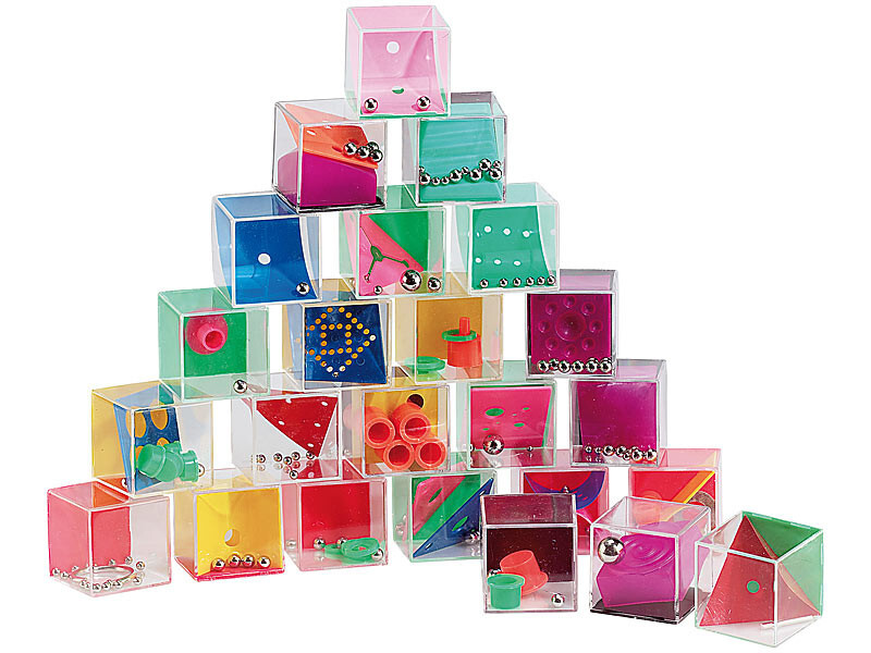 Set de 24 jeux de patience pour calendrier de l'Avent et petits cadeaux d'anniversaire