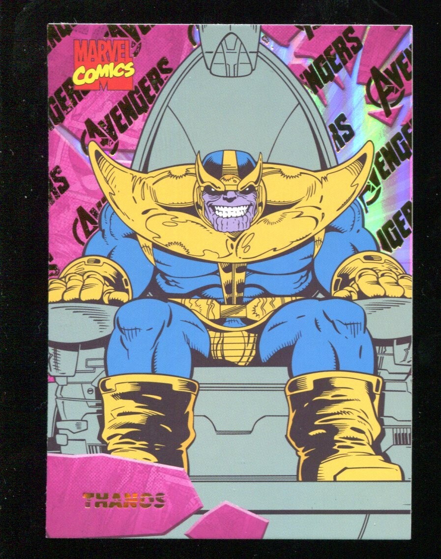 Thanos 2024 Finding Unicorn Marvel Evolution PINK AVENGERS (1:96