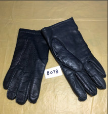 Men's Black Leather Gloves Size XL