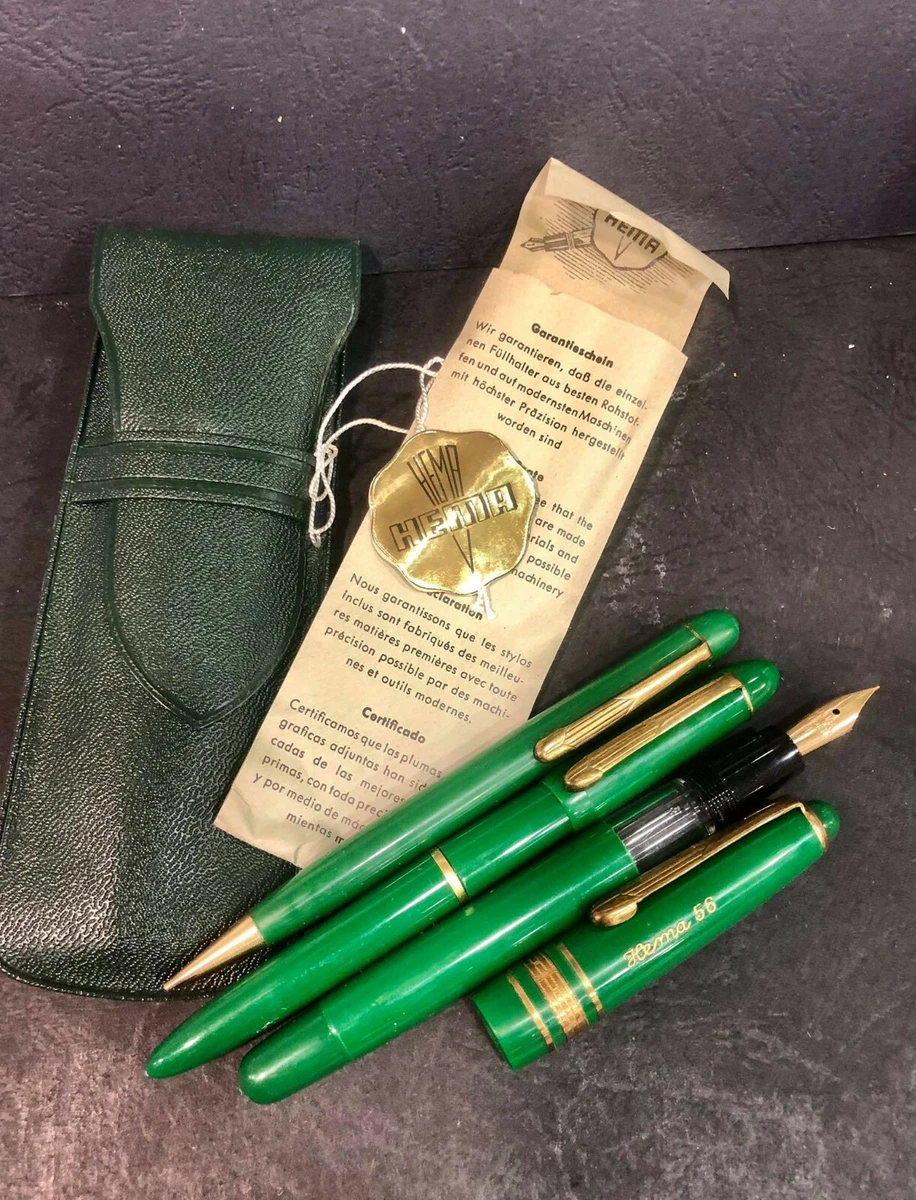 pols Moderniseren matchmaker Vintage DAUER FEDER 4 HEMA 56 Set Fountain Pen, Pen Pencil Untested NOS) Germany | eBay pols Moderniseren matchmaker Vintage DAUER FEDER 4 HEMA 56 Set Fountain Pen, Pen Pencil Untested NOS) Germany | eBay