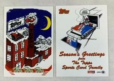 CHEAP PROMO CARD: TEAM NFL SANTA CLAUS THEMED 1993 from TOPPS (NO#)