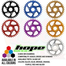 Hope E-Bike Spiderless Direct Mount Chainring Bosch Brose Shimano - Brand New