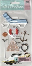 NEW! Jolee's Boutique LeGrande 3-D CRUISE VACATION Theme 63789 Fast FREE Ship!