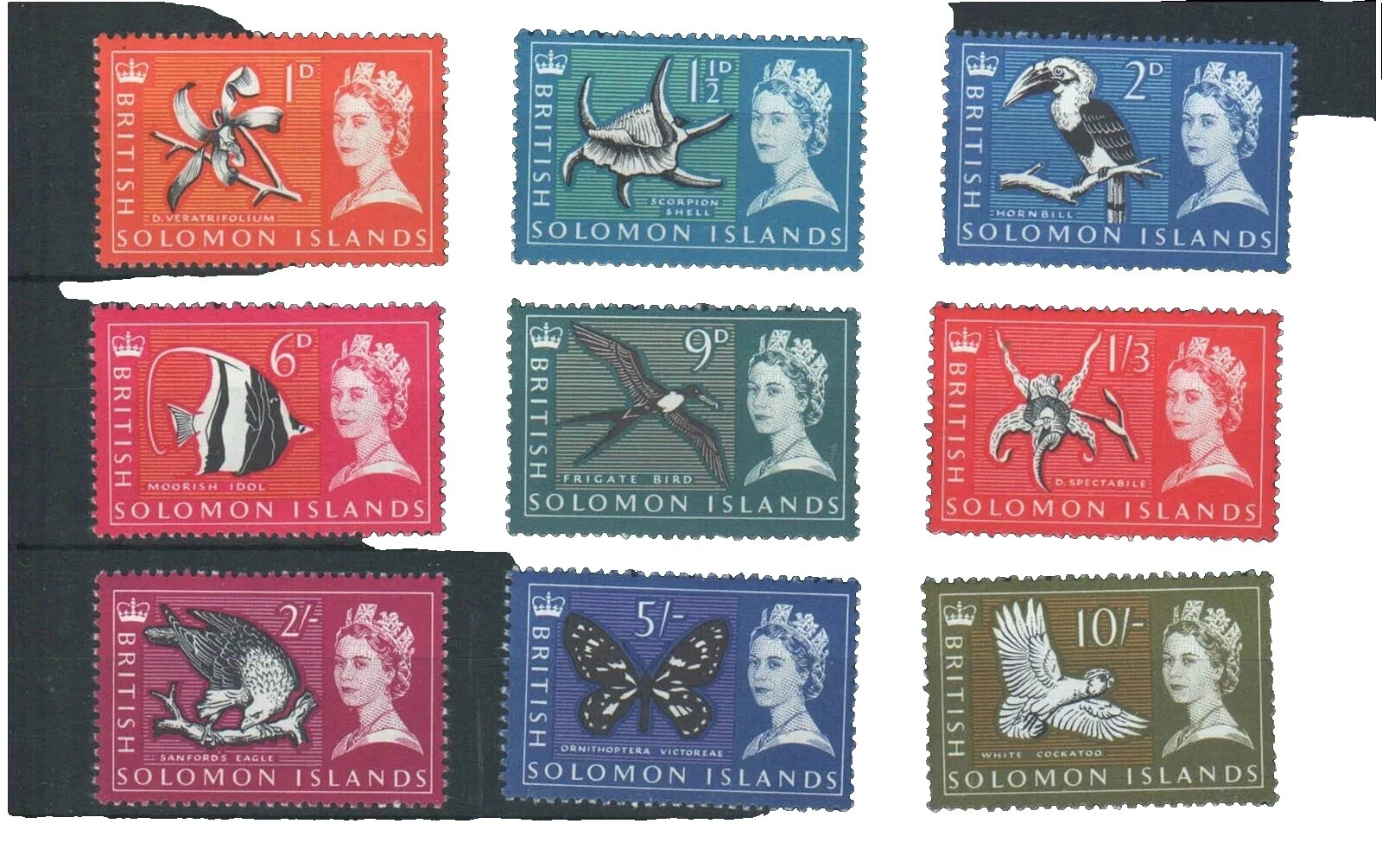 VF (Very Fine) Pictorial Cancellation British Colony & Territory Stamps