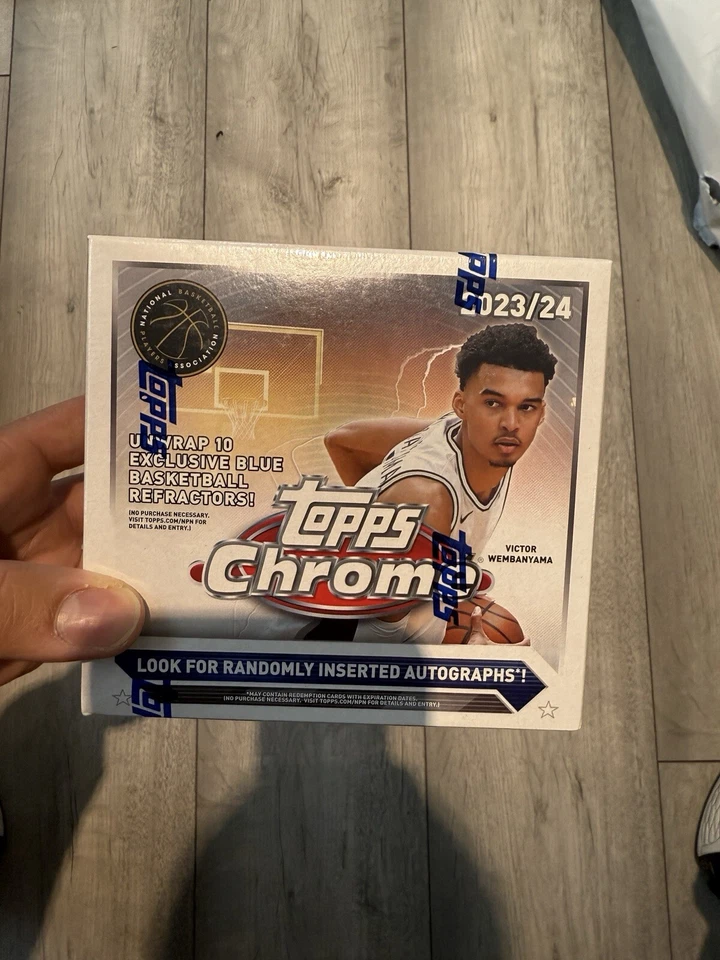 Topps Chrome Basketball Mega Monster Box 23/24 Sealed 50 Cards ***LAST ONE***