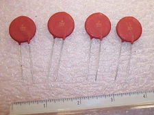 QTY (25) V24ZA50 HARRIS 20mm 24V RADIAL METAL OXIDE VARISTORS  24P50