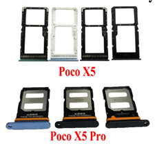 For Xiaomi Poco X5 Pro SIM Tray Slot Holder Adapter Connector SD Card Holder
