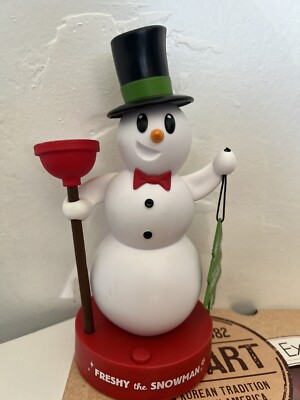 Hallmark Freshy the Snowman Jolly in the John, Motion Sensor