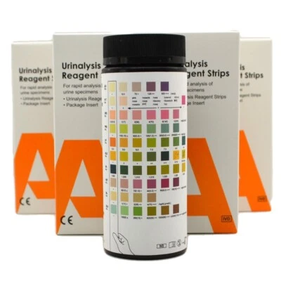 ALLTEST 100 Urine Test Strips GP/DOCTOR URS10 Ketone pH Glu Blood Prot/Infection/ UTI