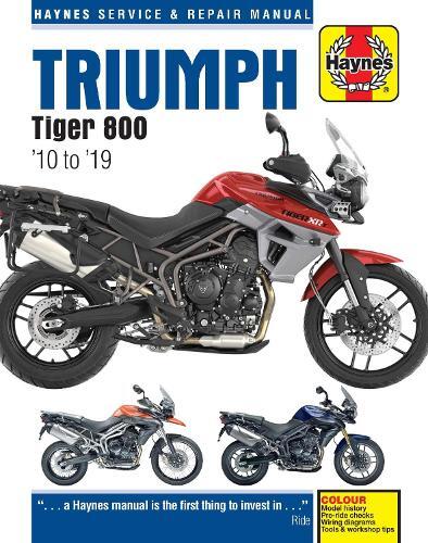 Matthew Coombs Triumph Tiger 800 (10 -19) (Тащенбух)