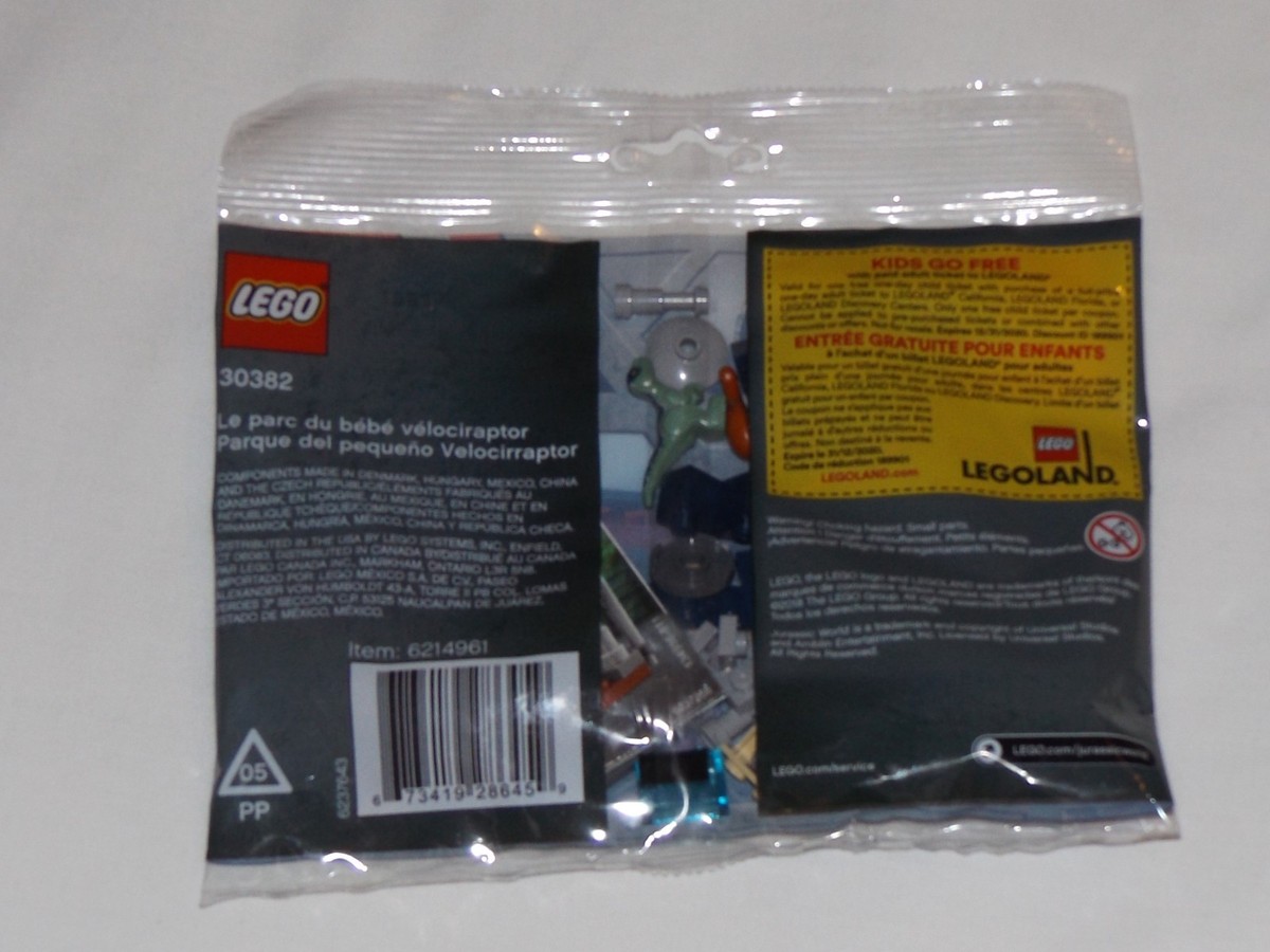 LEGO 30382 BABY VELOCIRAPTOR PLAYPEN Jurassic World polybag