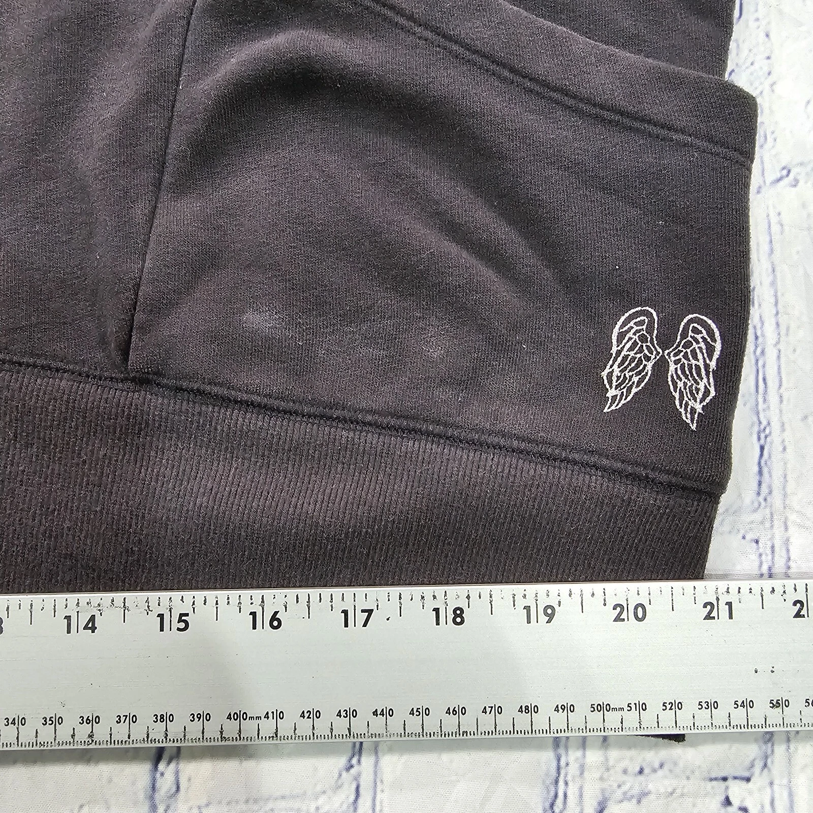 UNDERCOVER Victoria's Secret Supermodel Essentials DONNA TAGLIA M giacca nera con cappuccio e zip