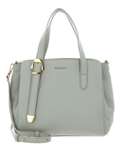 COCCINELLE Coccinelle Gleen Handbag Grained Leather Celadon Green - Picture 1 of 5