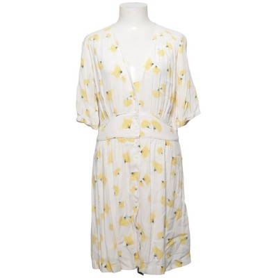 Ba&sh, Blusenkleid, Größe: L, Beige/Gelb, Viskose, Blumen, Damen #XvL