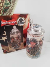1998 Budweiser Beer Stein Army Honoring Tradition & Courage First in a Series