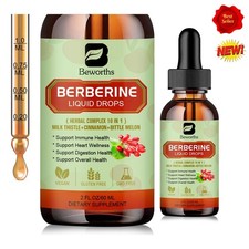Berberine Liquid Drops 29000mg Ceylon Cinnamon Heart Health  Immune