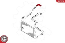 Für SKV GERMANY 24SKV141 INTERCOOLER HOSE